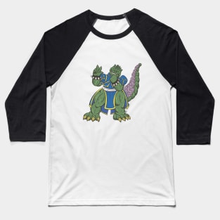 Dinosaur fighter Baseball T-Shirt